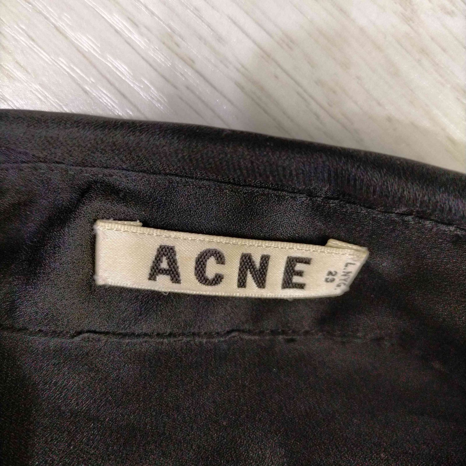 アクネストゥディオズ ACNE STUDIOS パイピングデザインシースルー