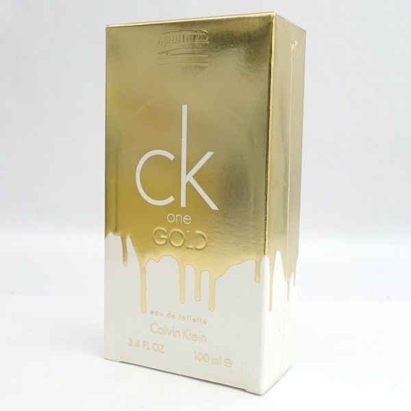 Calvin Klein / カルバンクライン ◆香水/CK one シーケーワン ゴールド オードトワレ/100ｍｌ 【香水/こうすい/パルファン/パフューム/トワレ/コロン】【未使用】
