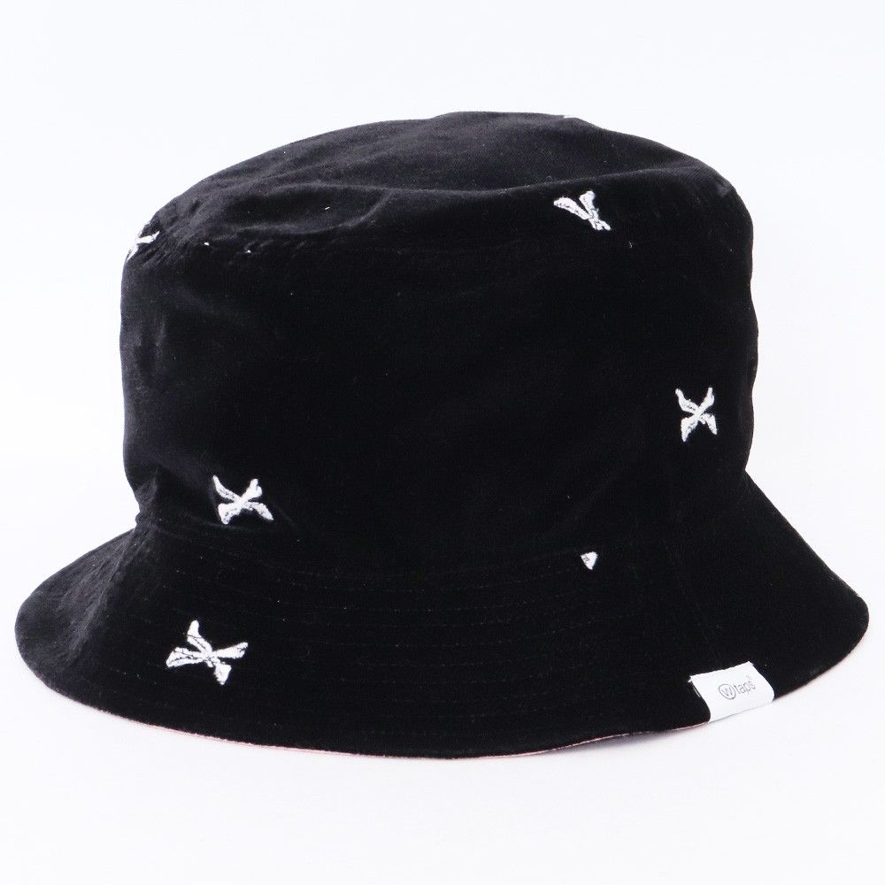 WTAPS BUCKET 04 HAT POLY. VVT. TEXTILE ブラック ピンク 232HCDT-HT18