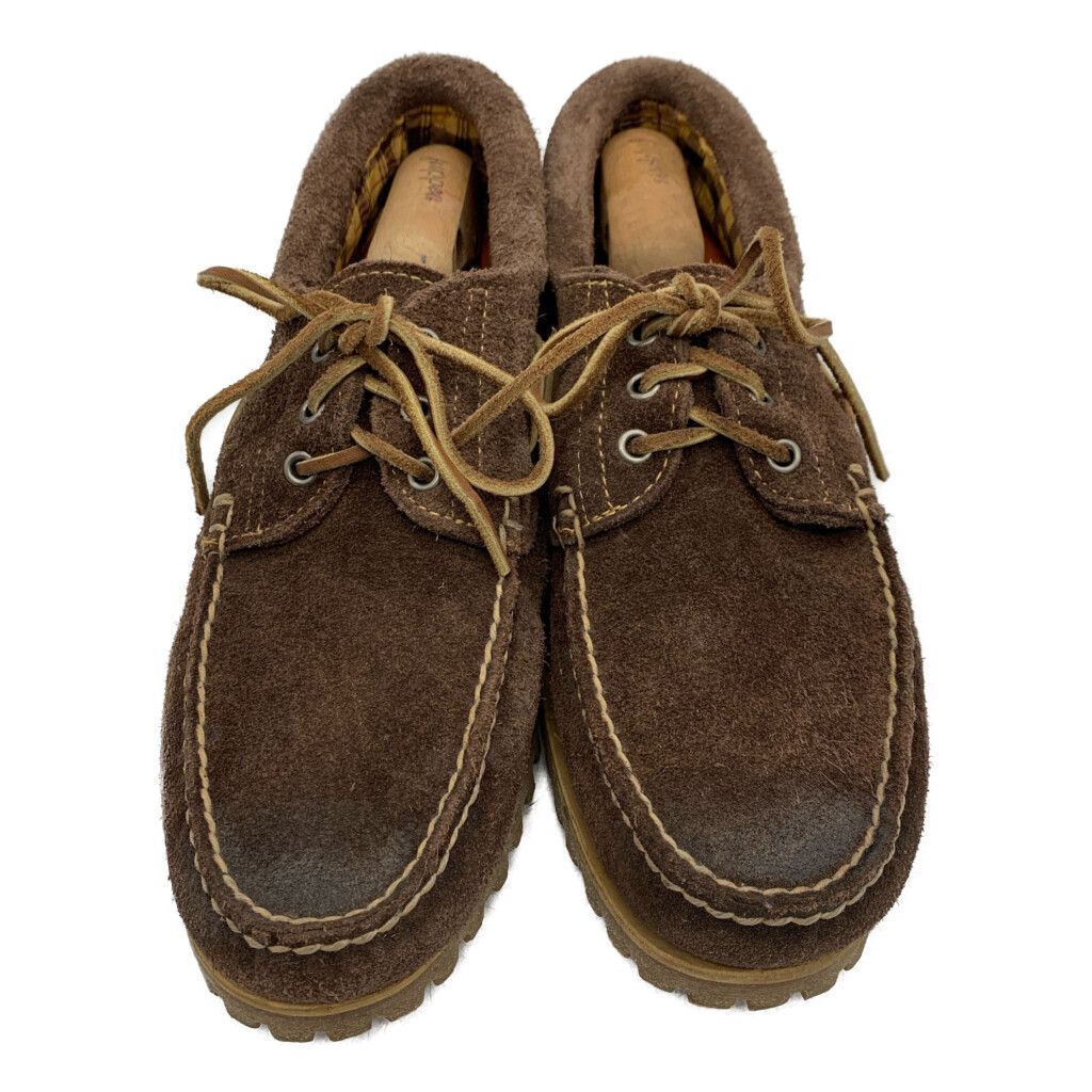 Timberland ティンバーランド 3アイ ボートシューズ デッキシューズ ブラウン (メンズ 10 W) 中古 古着 KA1411