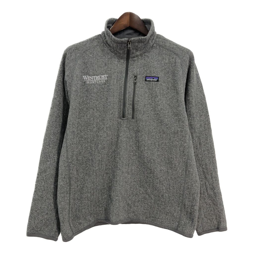 patagonia パタゴニア ベターセーター フリースジャケット アウトドア グレー (メンズ L) 中古 古着 S0399