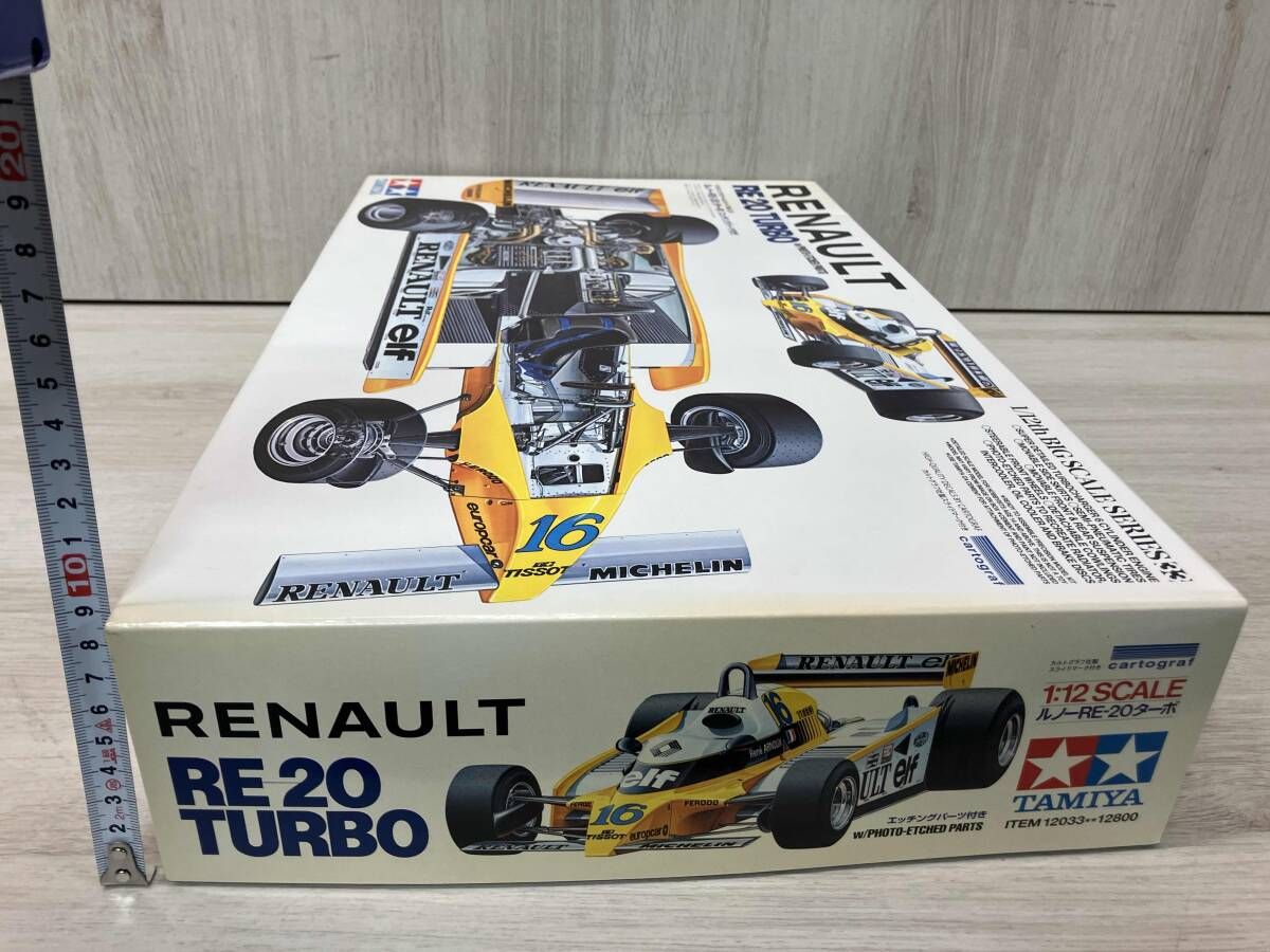 タミヤ 1/12 ビッグスケール ルノー RE20 ターボ エッチングパーツ付き