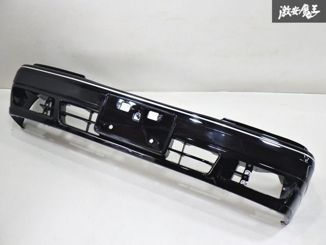 社外品 YXS10 クラウンコンフォート エアロ フロントバンパー 209 ブラックマイカ 棚2Q2