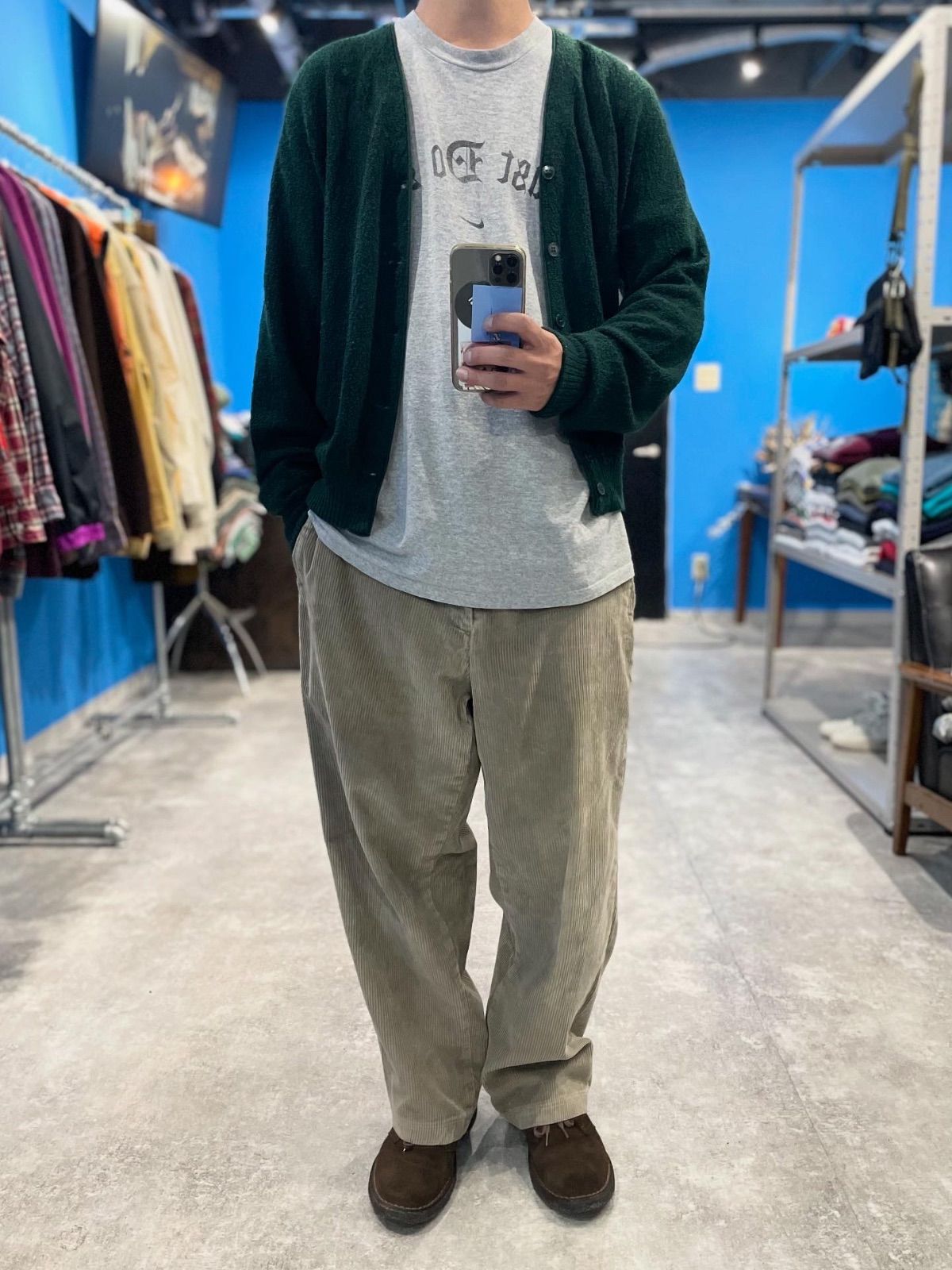 70s Jantzen ジャンセン アルパカ ニットカーディガン USA製