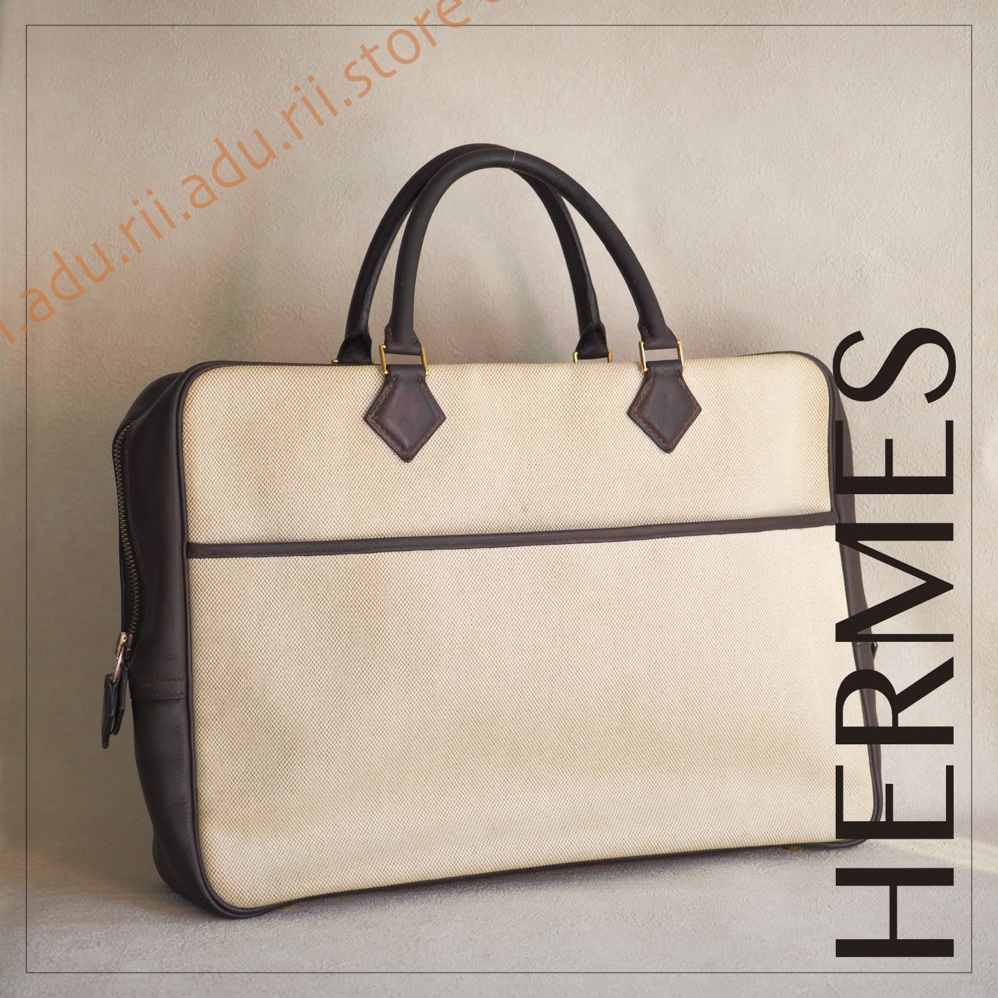 エルメス HERMES プリュムドッグ38 ブリーフケース ビジネス