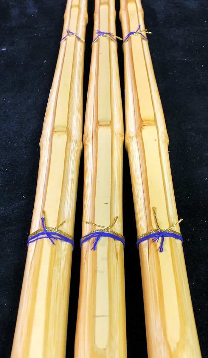 SN7 ♥品 剣道 竹刀 3本セット 30mm 39 男子 強靭加工 皮残し 立面削り 古刀柄太型