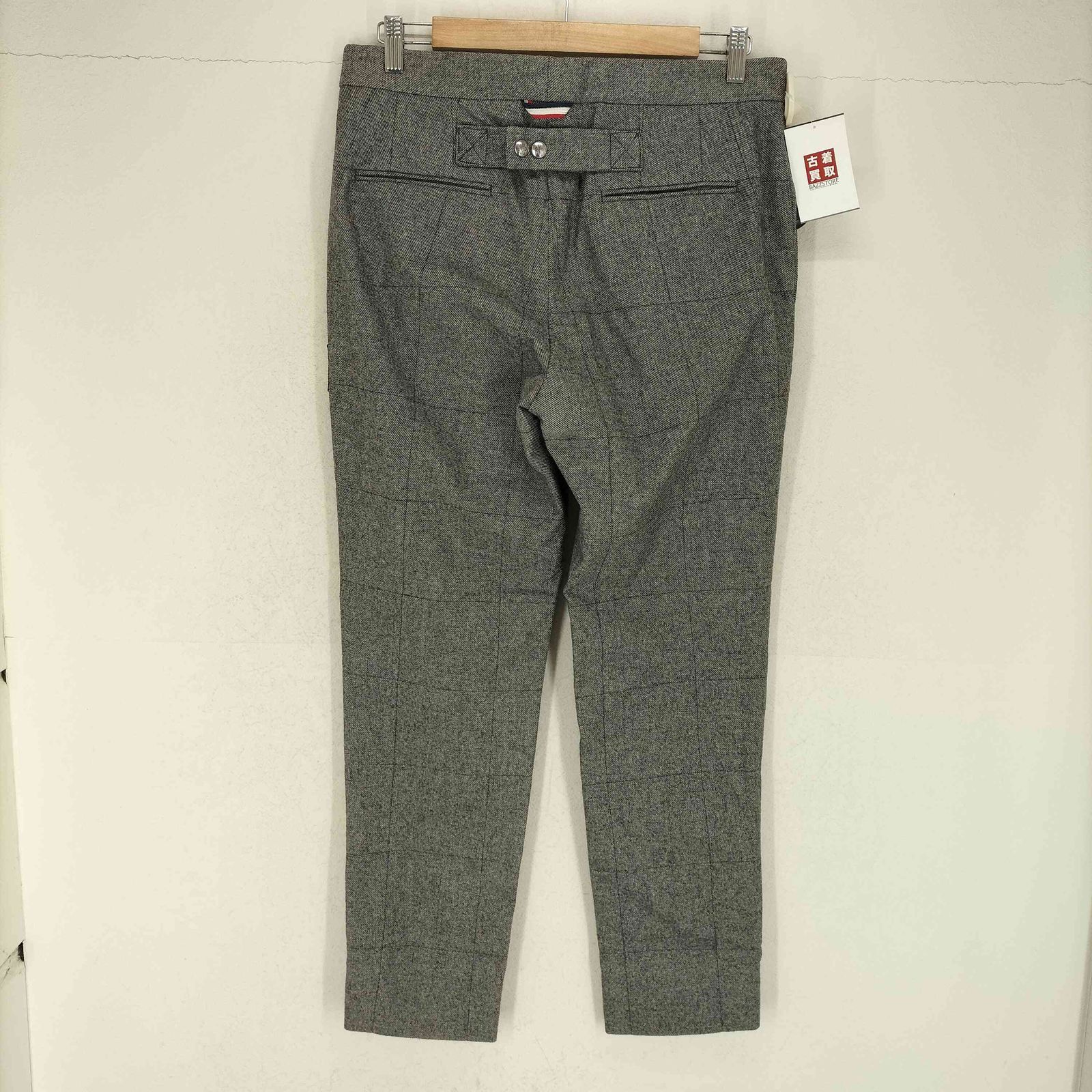 モンクレール MONCLER GAMME BLEU PANTALONE ウール チェック