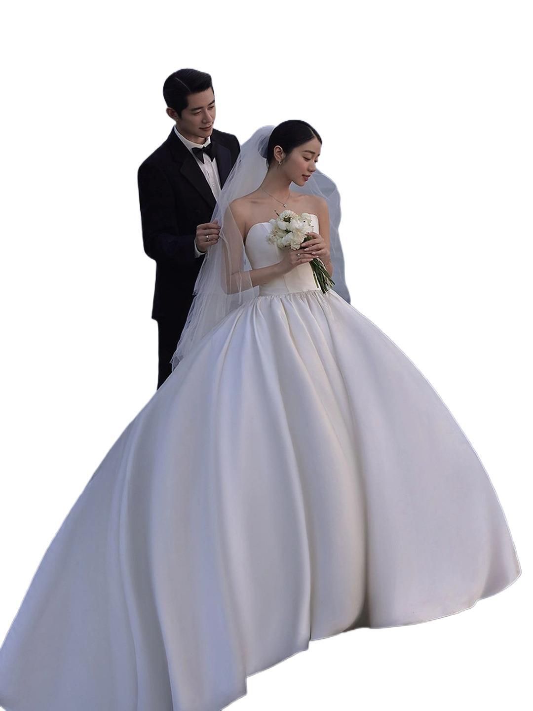 サテン シンプル