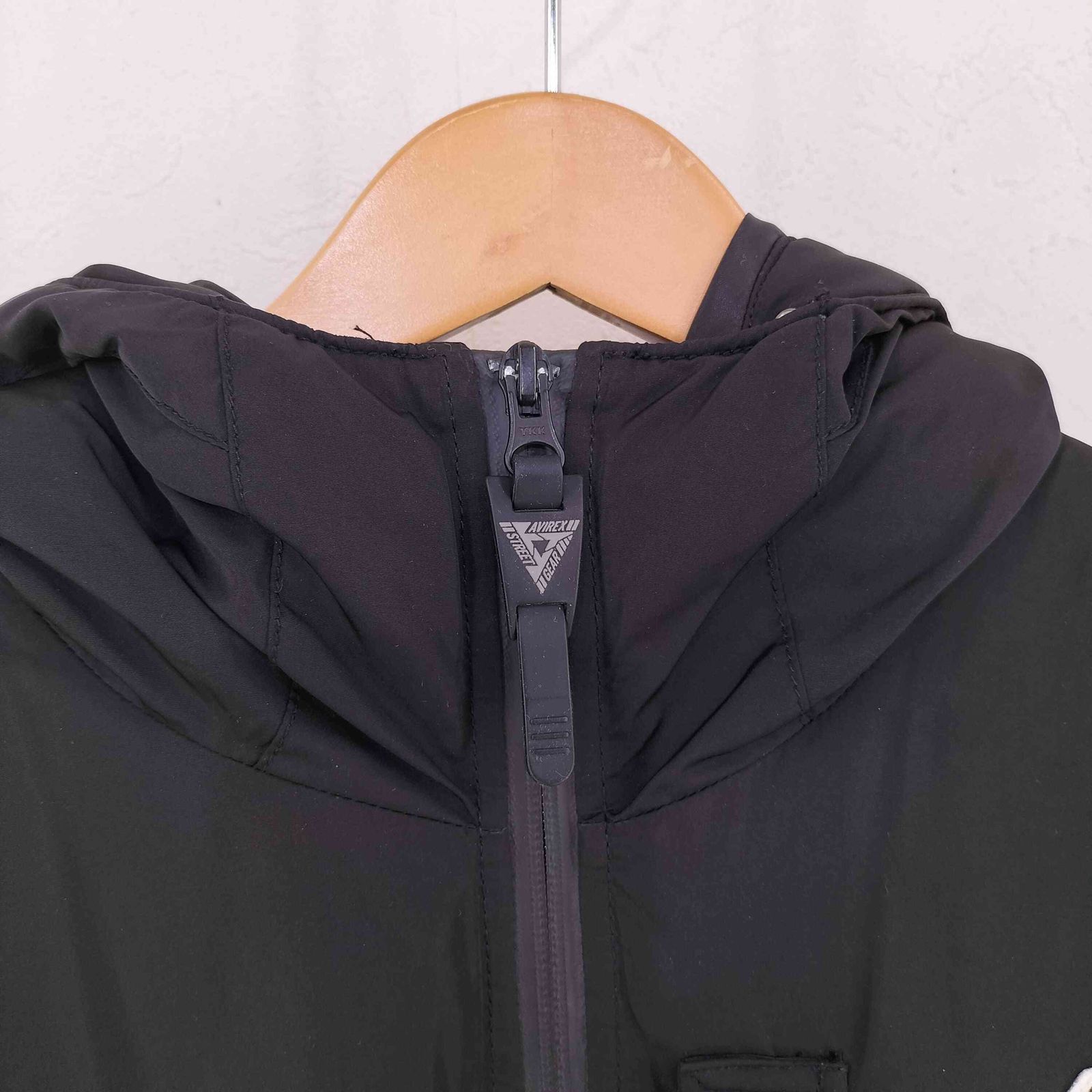アヴィレックス AVIREX SUSTANS MA-1 WARM LINE HOODIE メンズ L