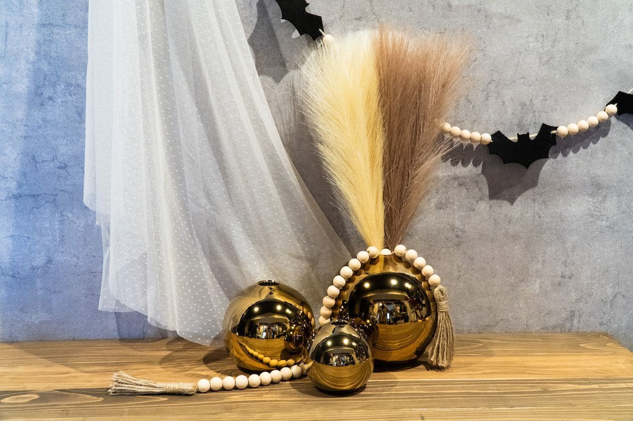 L'Objet 花瓶 金色装飾 L'Objet 花瓶 金色装飾 フラワーベース ゴールドモロッカン L - SPARA