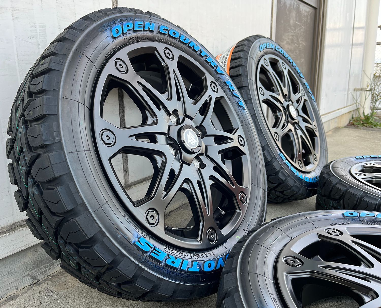 軽トラック ハイゼット ジャンボ ノーマル車高 タイヤホイール