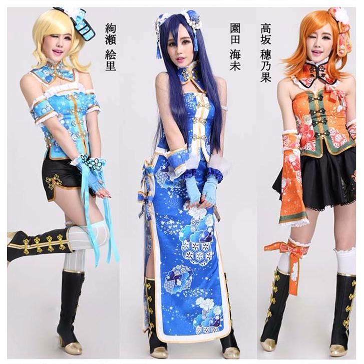 ラブライブ！矢澤にこチャイナ覚醒後コスプレ衣装➕ブーツ サイズ有】コスプレ衣装 覚醒 チャイナドレス矢澤 にこ チャイナ