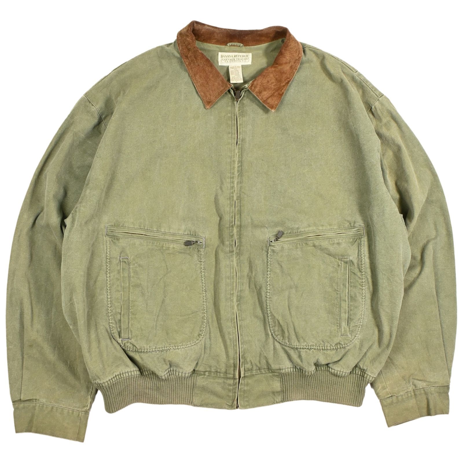 80～90s BANANA REPUBLIC コットンブルゾン - メルカリ