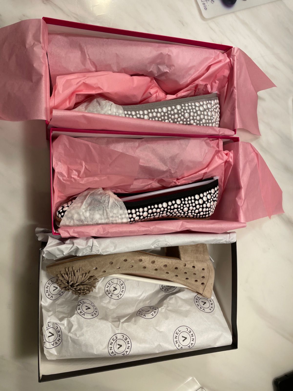 lebabe#2537,NERO and GRIGIOサイズ39,VANNEL#8689ベージュ、サイズ39,の3足セット