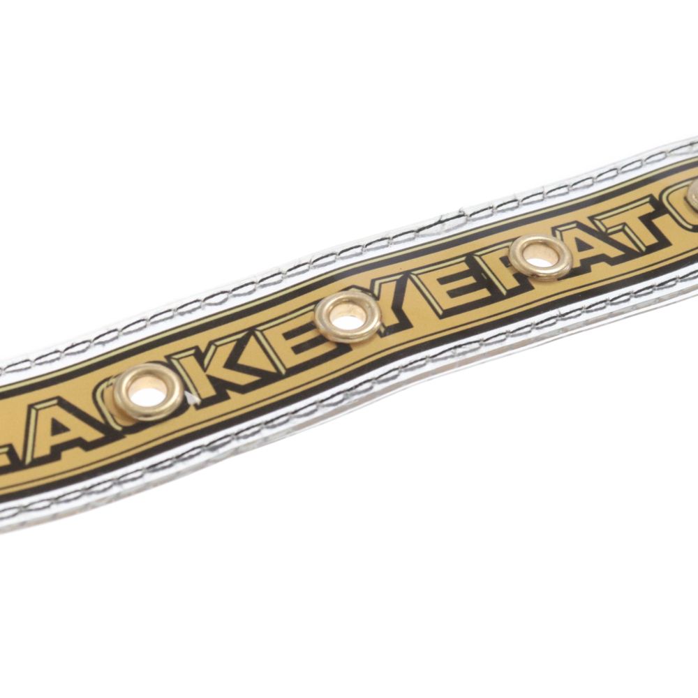 black eye patch ベルト 即購入可 CAMOUFLAGE LEATHER LETTERS BELT