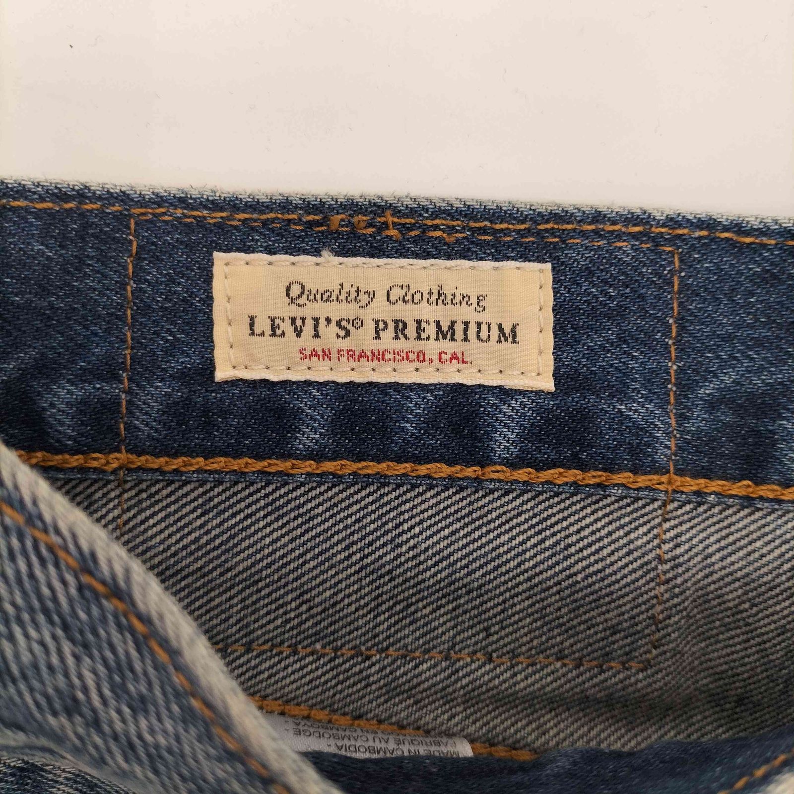 リーバイス568 デニムパンツ W34 L30 リーバイス Levis 568 STAY LOOSE ルーズフィットジップフライ