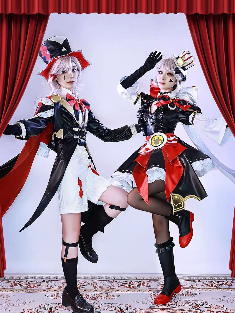 原神 リネット リネ コスプレ衣装 KFC コラボ 原神 げんしん ヒロイン Lynette Lyney コスプレ衣装 コスチューム ハロウィン  クリスマス 制服 大人 子供 cosplay イベント - メルカリ