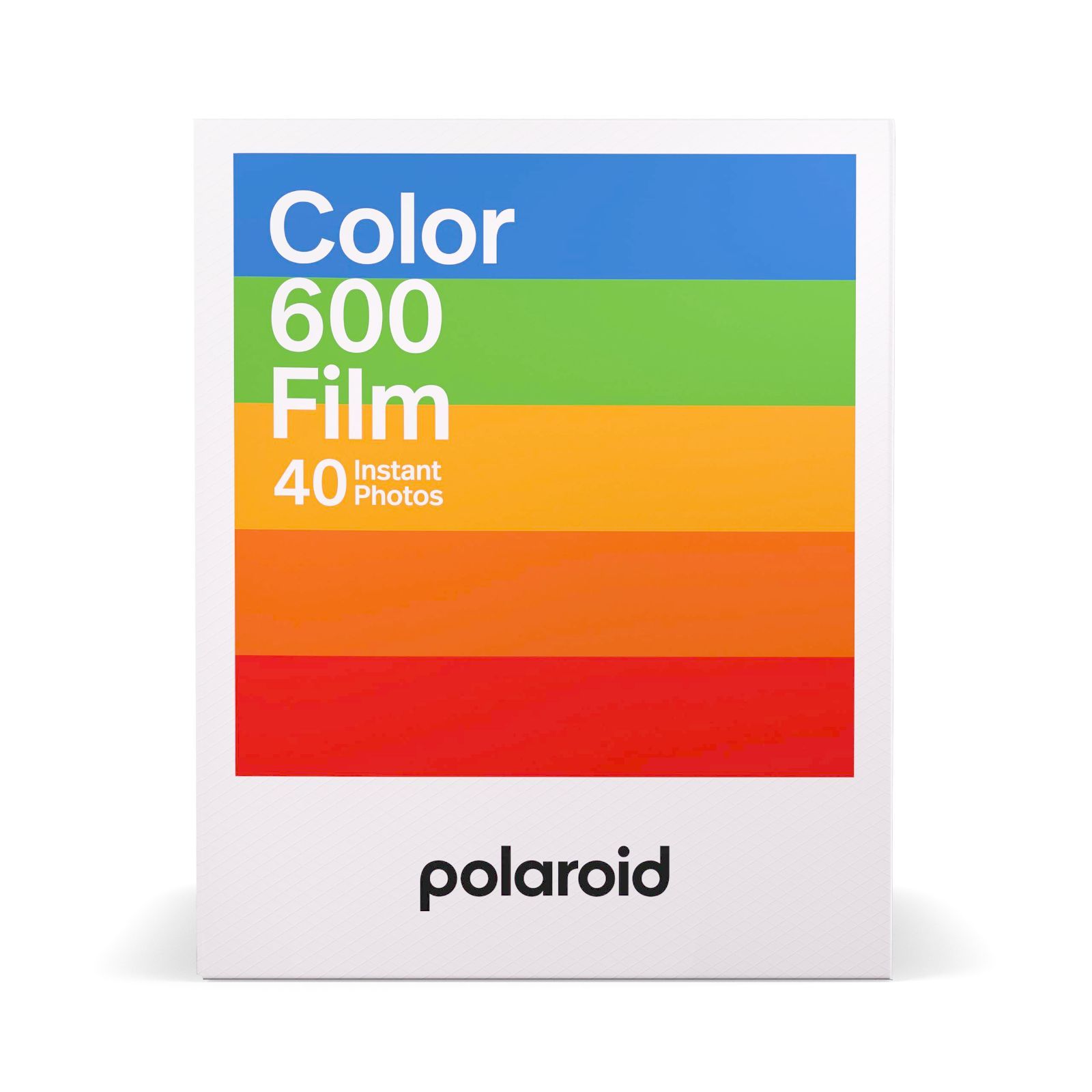 Polaroid ポラロイド インスタントフィルム Color film for 600 x40 film pack フィルム 40枚入り フレーム 白 6013