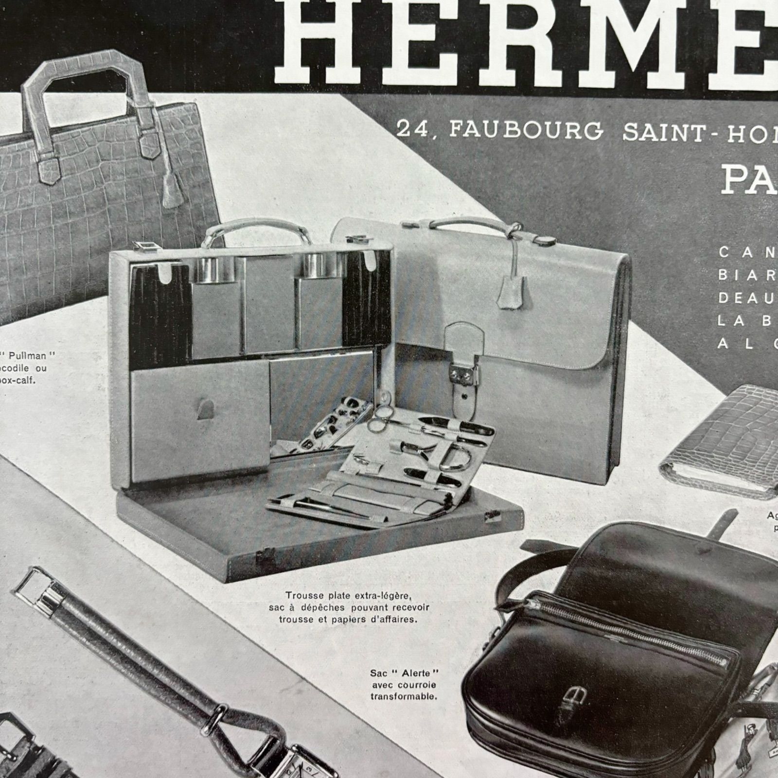 1939 広告＞HERMES エルメス ポスター ヴィンテージ アートポスター