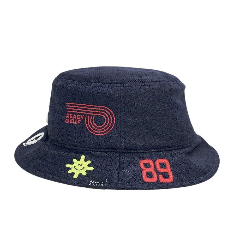 PEARLY GATES パーリーゲイツ 2024年 メッシュ バケットハット 刺繍