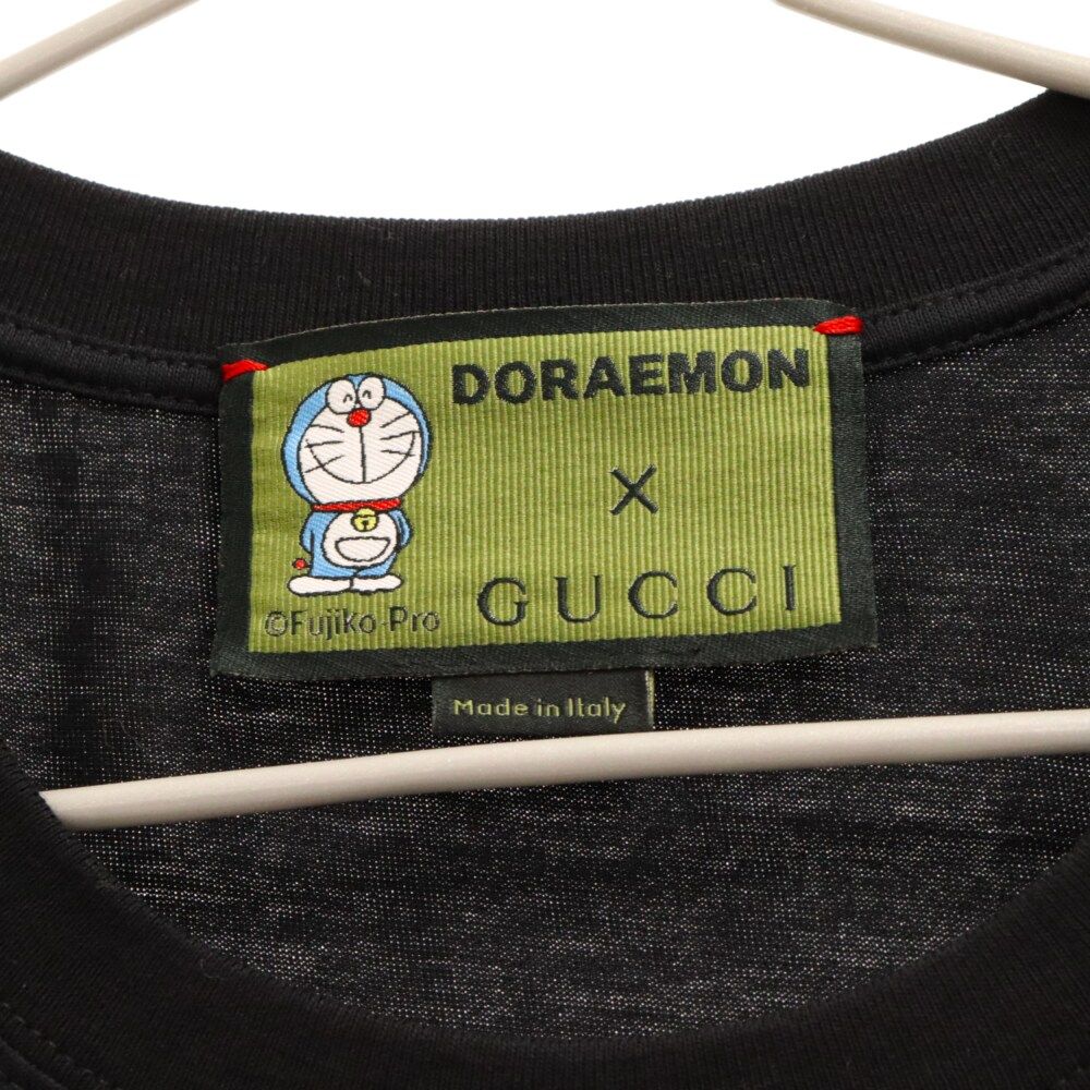 GUCCI - グッチ  615044 XJDIB ×ドラえもん 刺繍デザインTシャツ レディース XS GUCCI 【新品未使用】グッチ ドラえもんコラボ 半袖Tシャツ