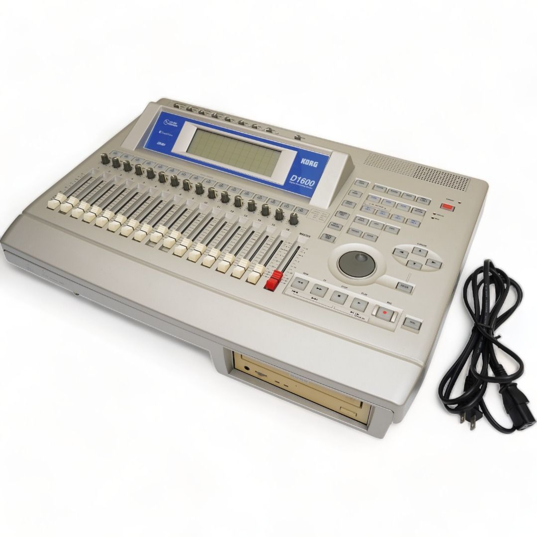 【動作良好】 KORG コルグ D1600 MTR 取扱説明書付属 動作良好】 KORG コルグ D1600 マルチトラックレコーダー MTR