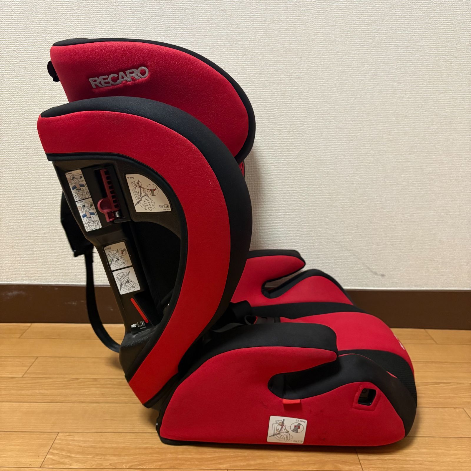 RECARO スタートJ1 ジュニアシート レッド