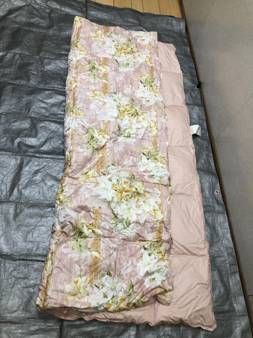 美品 西川産業 羽毛布団 ダウン フェザー 250428-7 - メルカリ