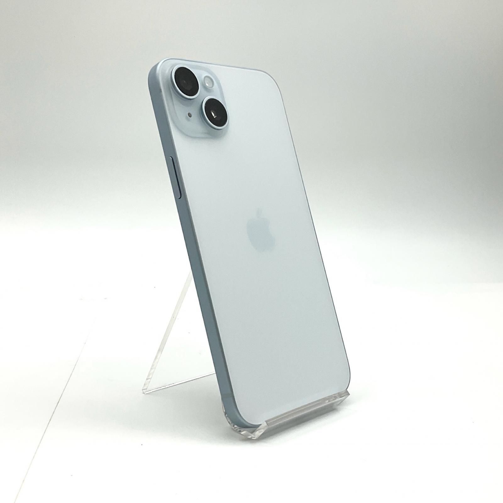 SALE【美品　箱付き】iPhone15 256GB SIMフリー 美品 箱付き】iPhone15 plus 256GB SIMフリー ブルー - メルカリ