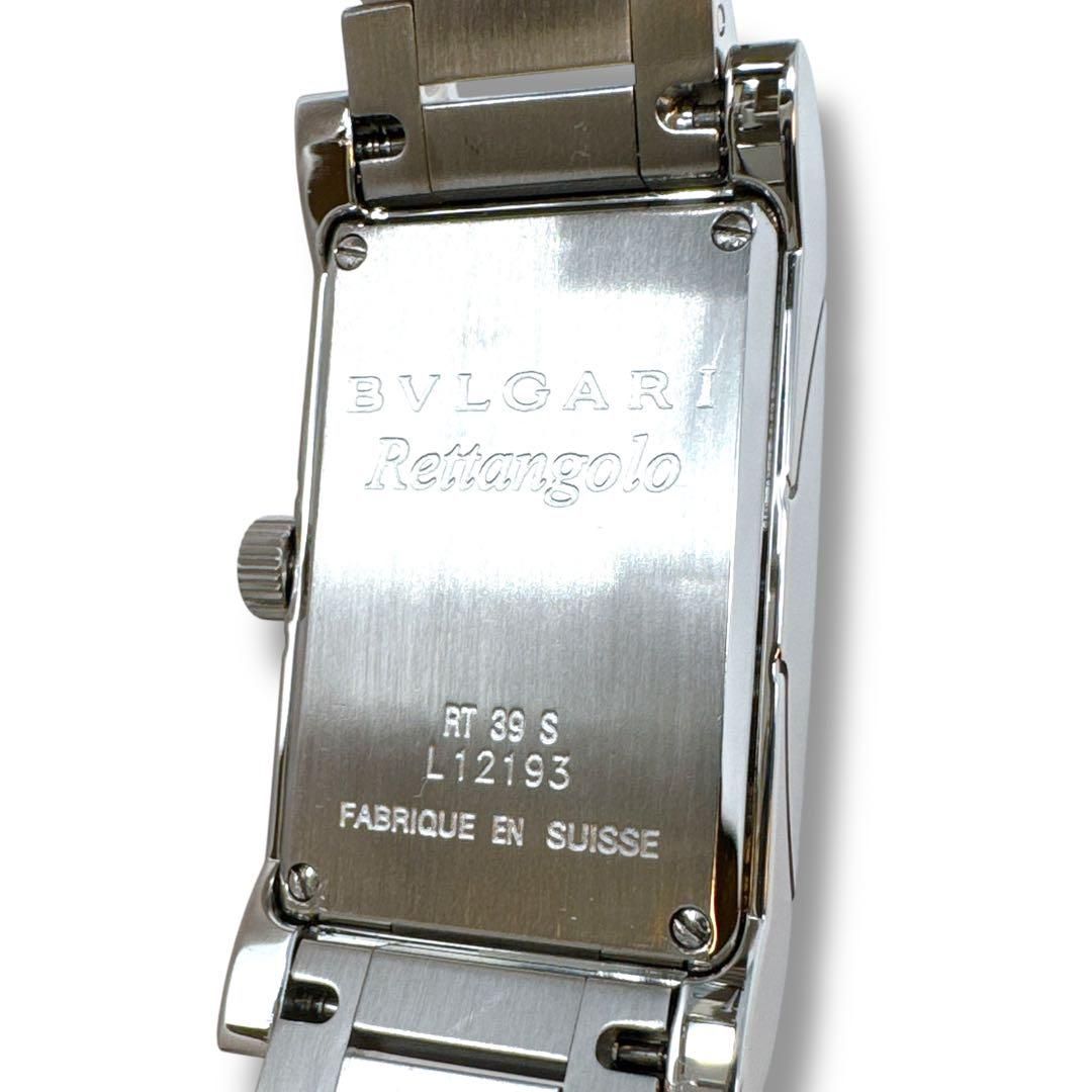 ブルガリ レッタンゴロ RT39S ホワイト レディース 時計 ブランド NICORILABO_COM