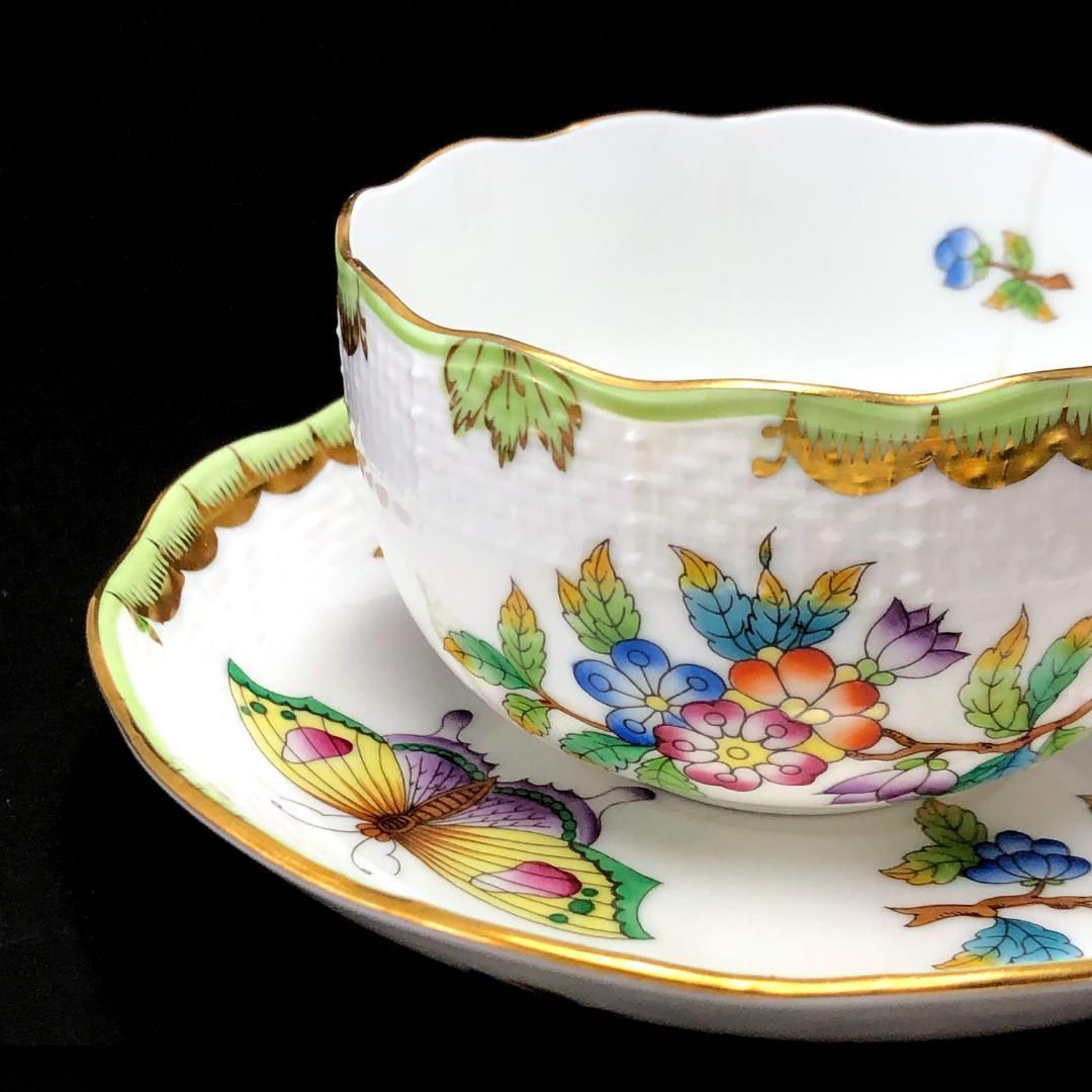 未使用近✨ヘレンド ヴィクトリアブーケ カップ&ソーサー 花 蝶 楽天市場】【P10倍・クーポン】ヘレンド (HEREND) ヴィクトリア