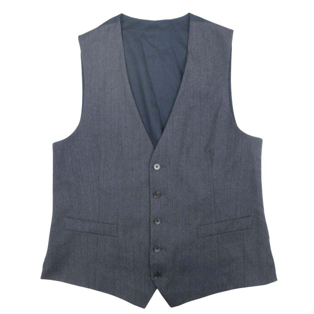 LARDINI ウール ジレベスト LARDINI 美品 ラルディーニ ウール ジレ ベスト トップス V