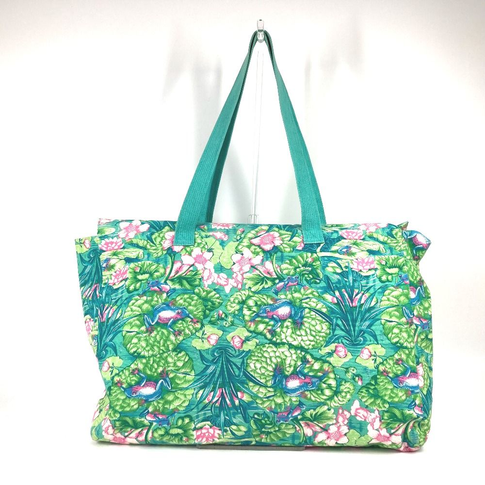 HERMES エルメス トートバッグ 花柄 フラワー キャンバス - メルカリ