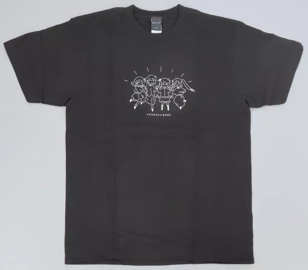中古】Tシャツ 結束バンド(アー写) TシャツA ブラック Mサイズ