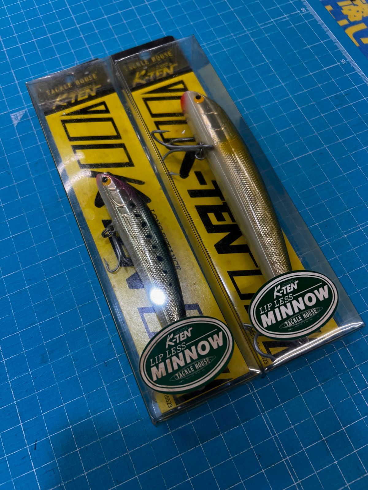 【習志野店店舗併売】タックルハウス K－ＴＥＮ リップレスミノー２個セット