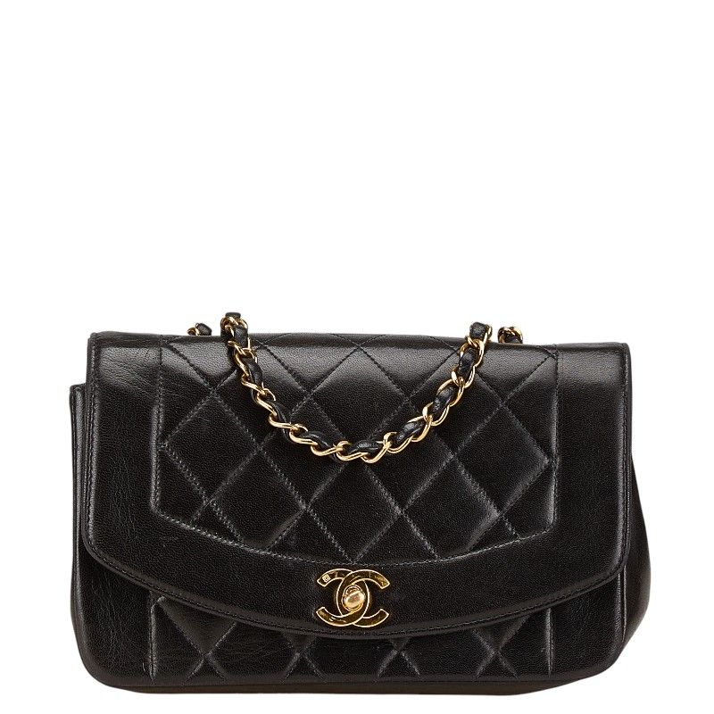 シャネル マトラッセ ダイアナ22 ココマーク 斜め掛け チェーン  