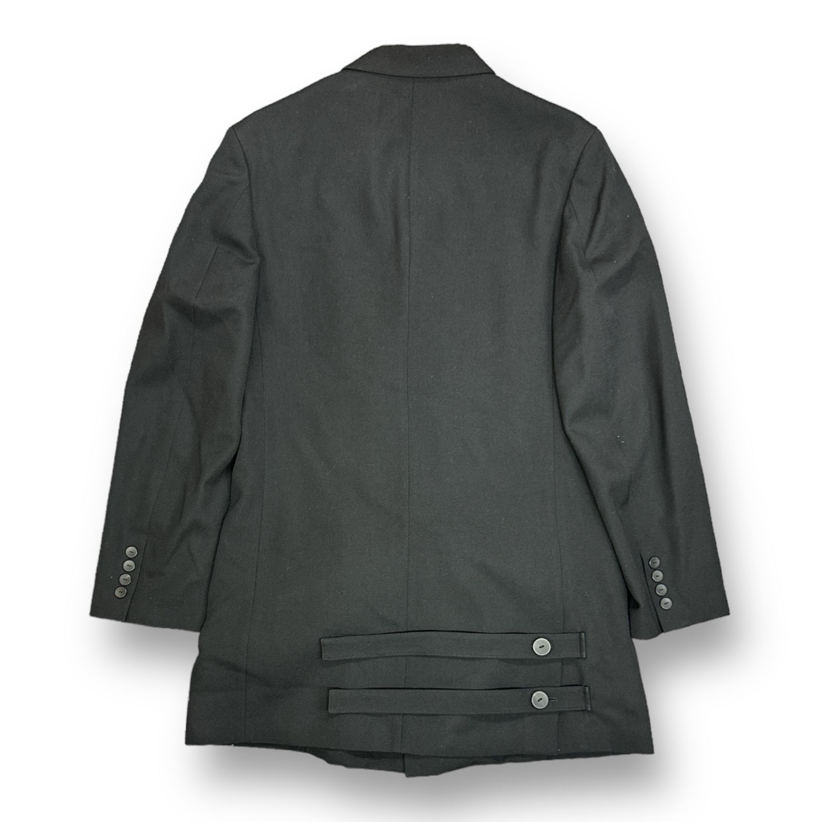 定価220000円 Yohji Yamamoto POUR HOMME 23AW BELTED PEAKED 定価220000円 Yohji Yamamoto POUR HOMME 23AW BELTED PEAKED