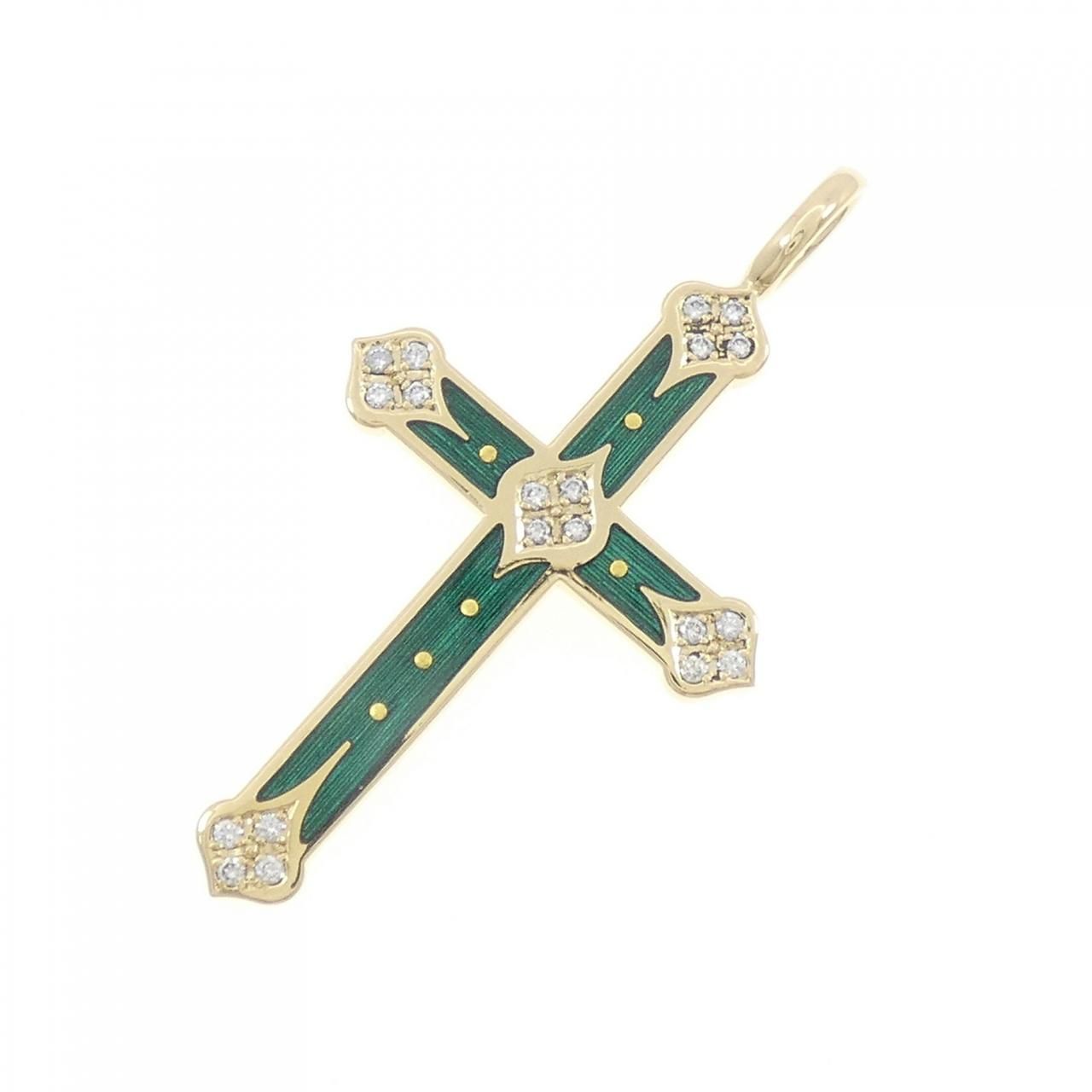 未使用ELBEエルベ クリスタル花瓶 ロイヤルローズ花柄 ELBE crystal