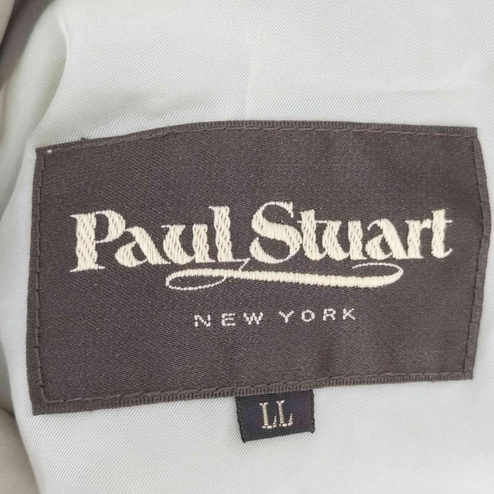 ポールスチュアート Paul Stuart スタンドカラーナイロンロングコート