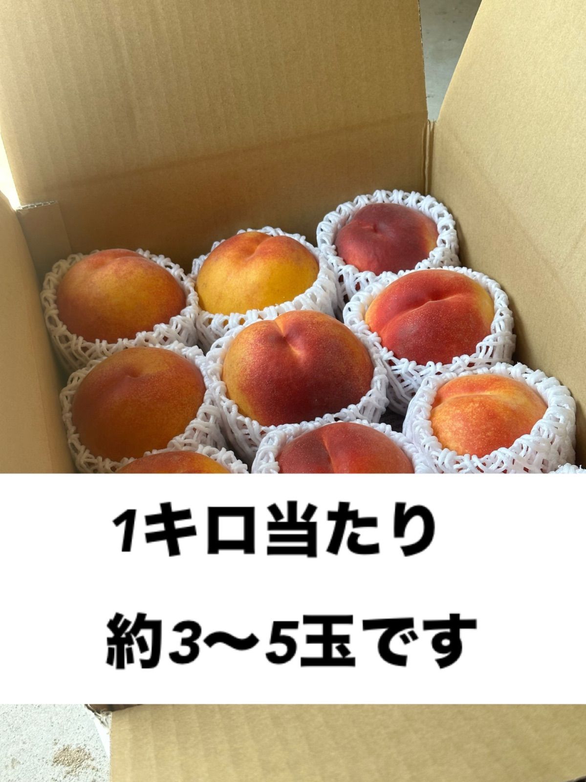 信州産 ワッサー 桃 秀品 5キロ - メルカリ