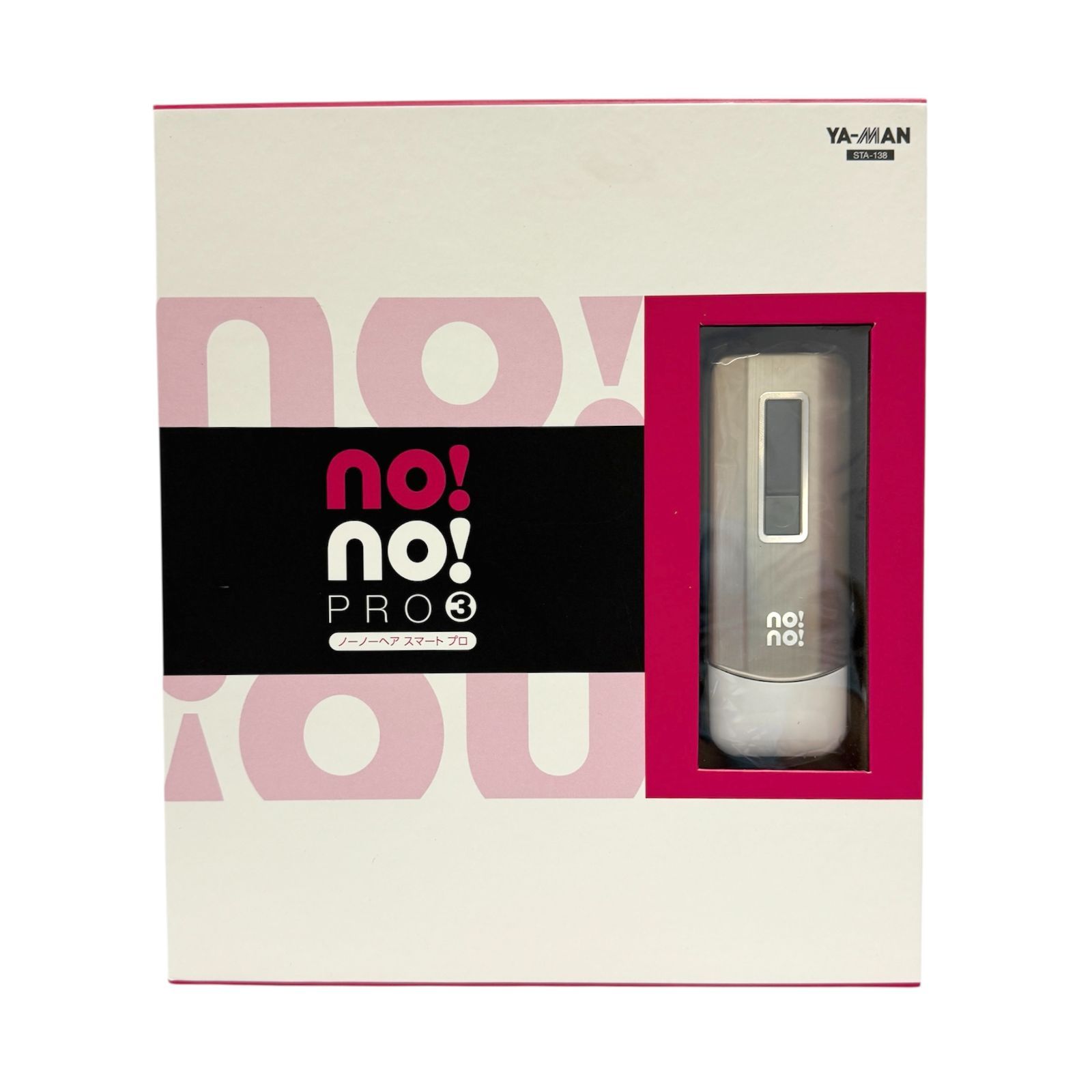 No!No!ヘアー スマートプロ3 [STA-138] 新品】 YA-MAN ヤーマン no!no!HAIR SMART PRO 3ノーノーヘア