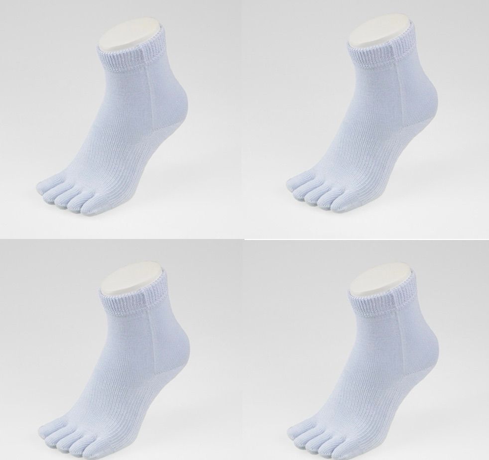 ゆびのばソックス ショート 4足セット