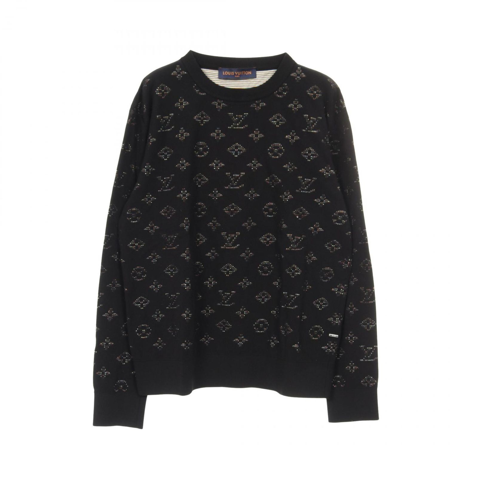 ルイヴィトン　モノグラムジャガード　カシミアセーター LOUIS VUITTON ルイ・ヴィトン ドロップニードル モノグラム