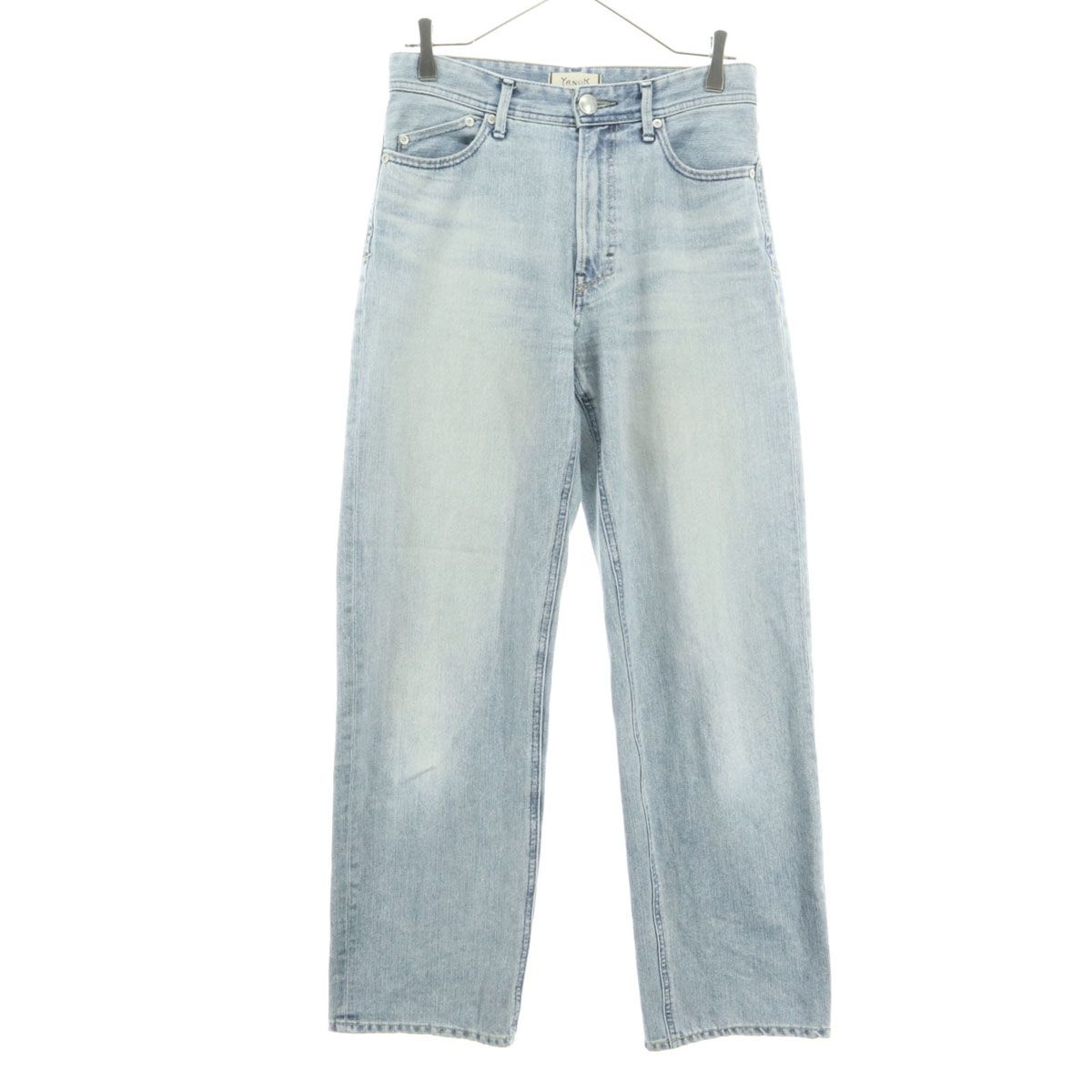 美品 YANUK ヤヌーク デニムパンツ 25 ライトブルー メンズ 古着
