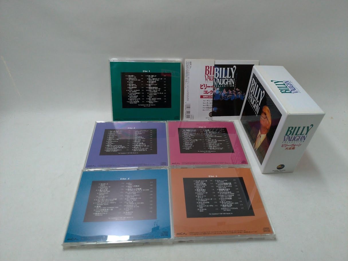 ビリー・ヴォーン大全集【CD5枚組セット】状態：非良 - メルカリ