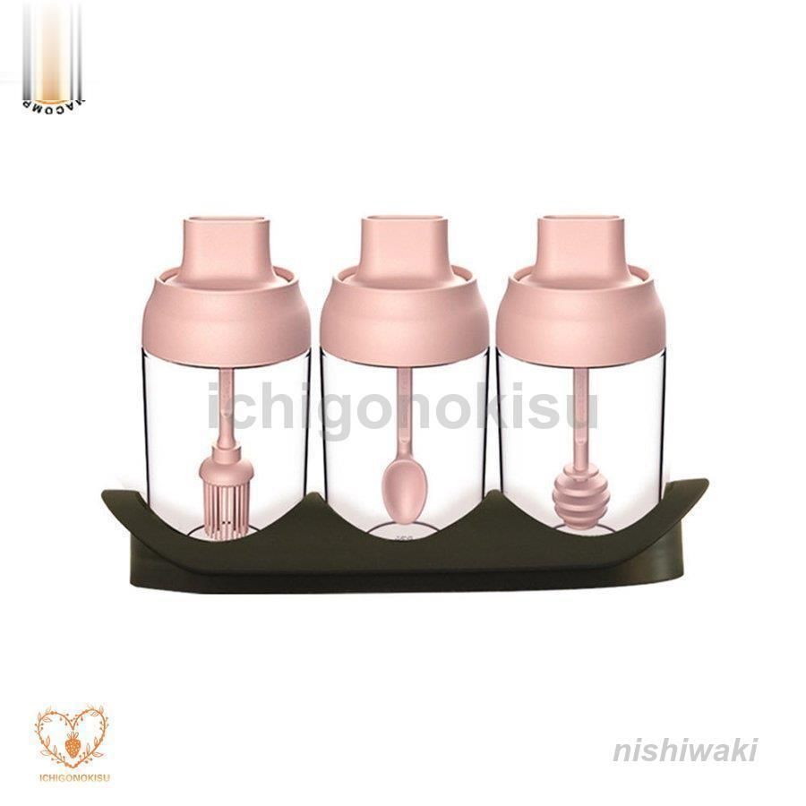 耐熱ガラス調味料容器