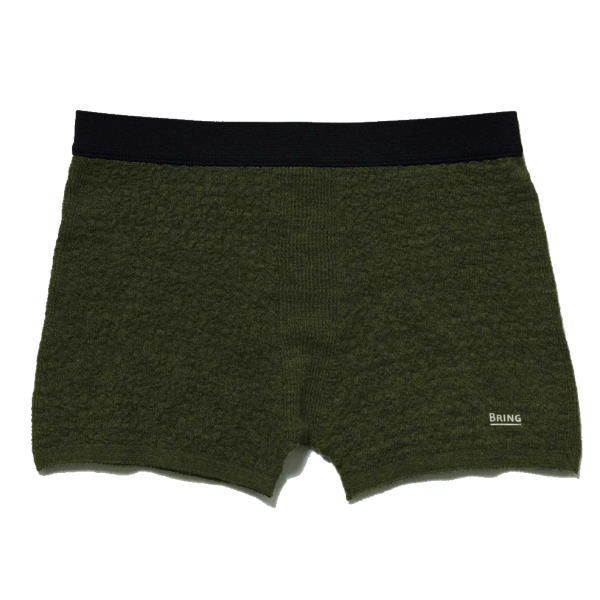 【新品】Bring ブリング WUNDERWEAR 50/50 ワンダーウエア 5088510-08 ユニセックス アンダーウェア ショーツ ボクサーパンツ Khaki