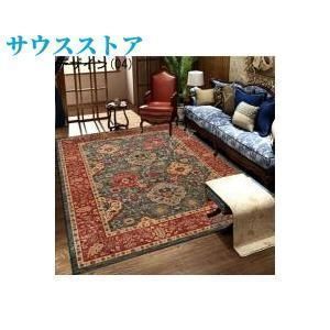 ペルシャ絨毯風 カーペット ペルシャ柄 キリム ラグ 風 花柄