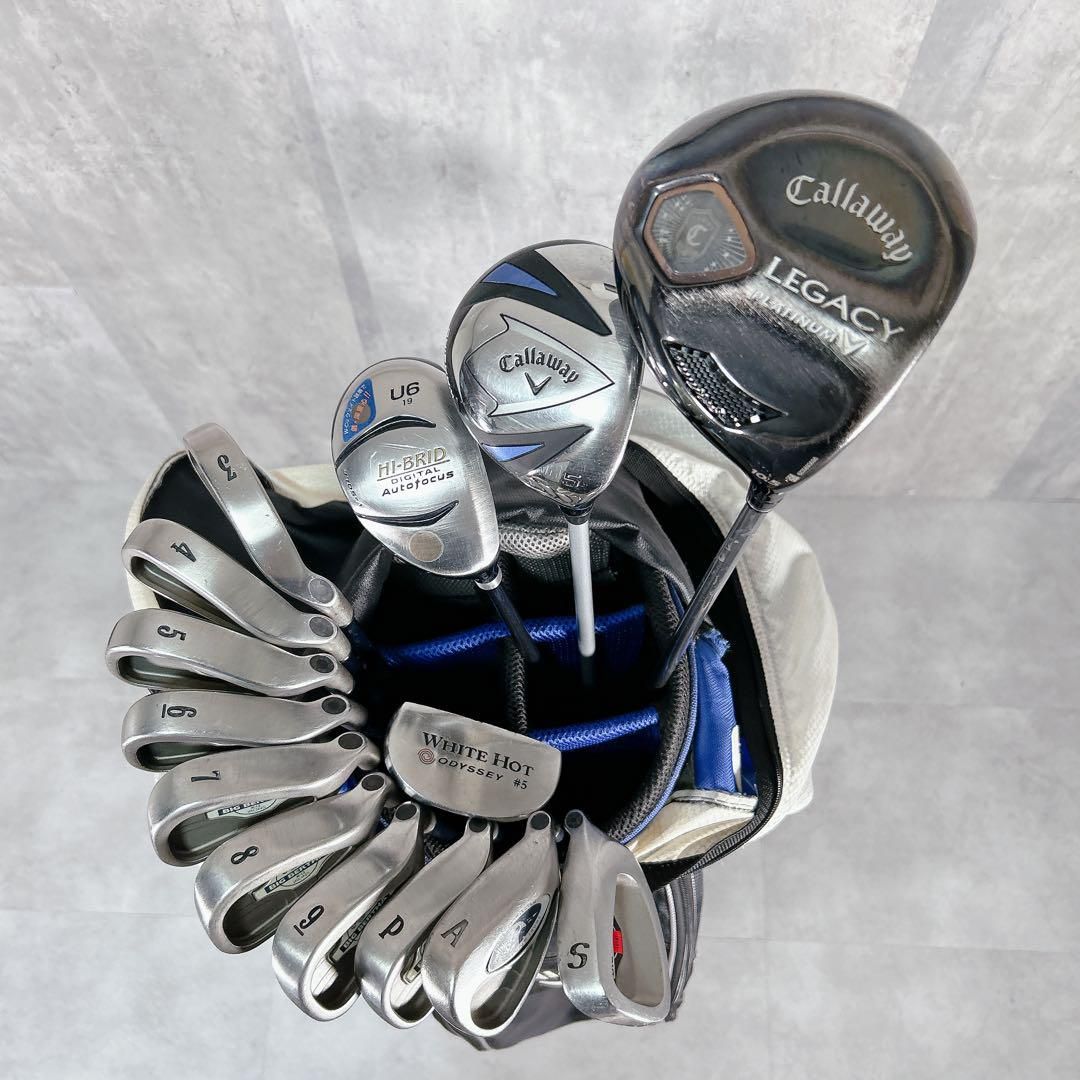 X482 キャロウェイ メンズ ゴルフ クラブ フルセット フレックスR 青 X482 キャロウェイ メンズ ゴルフ クラブ フルセット フレックスR 青