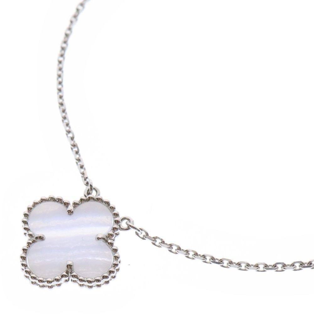 ◆VanCleef&Arpels◆ヴィンテージ アルハンブラ カルセドニー ◇VanCleef&Arpels◇ヴィンテージ アルハンブラ カルセドニー